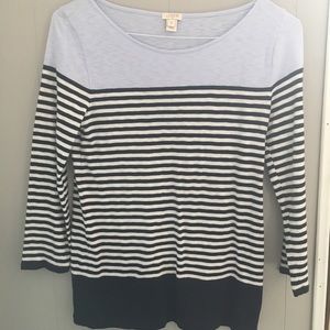 3/4 sleeve shirt from J. Crew